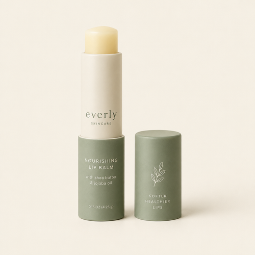Lip balm product photo